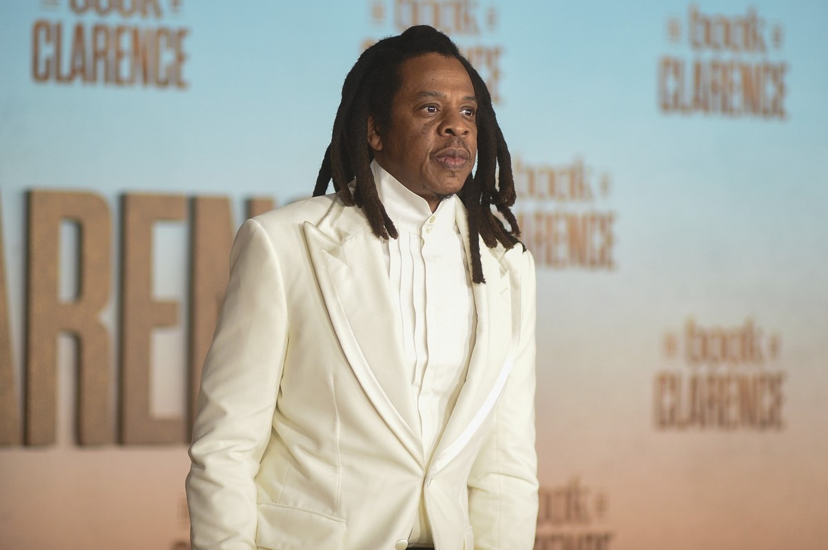 FILE - Jay-Z arrives at the premiere of &quot;The Book of Clarence&quot; on Friday, Jan. 5, 2024, at the Academy Museum of Motion Pictures in Los Angeles. Jay-Z is putting his weight behind an effort  ...