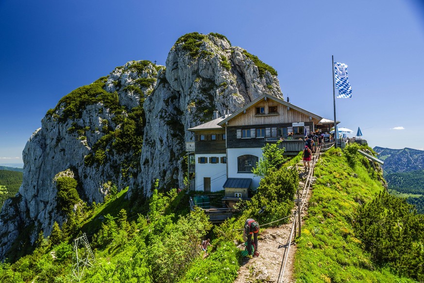 Der Deutsche Alpenverein versucht mit seiner Aktion "Freie Nacht fürs Klima" Bergenthusiasten für den Klimaschutz zu begeistern.