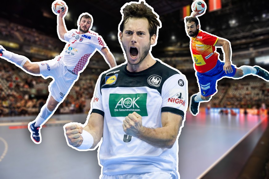 GER, DHB Handball Länderspiel Deutschland ( Ger) vs. Dänemark ( DK) 02.04.2016, LANXESS arena, Köln , GER, Handball DHB Testländerspiel, Deutschland (GER) vs. Dänemark ( DK) im Bild / picture shows: L ...