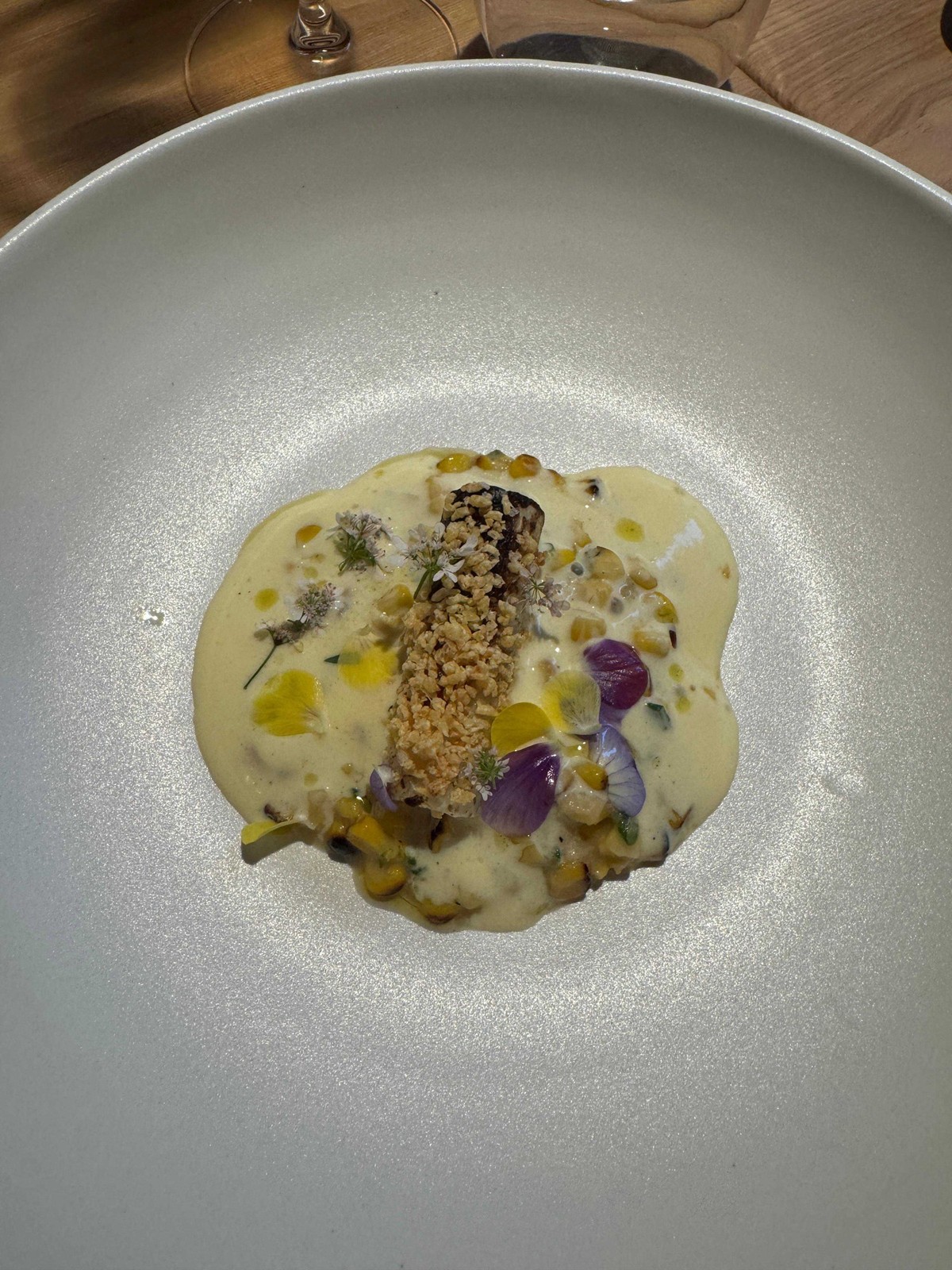 Kohlrabi mit Mais, Mais und Mais.