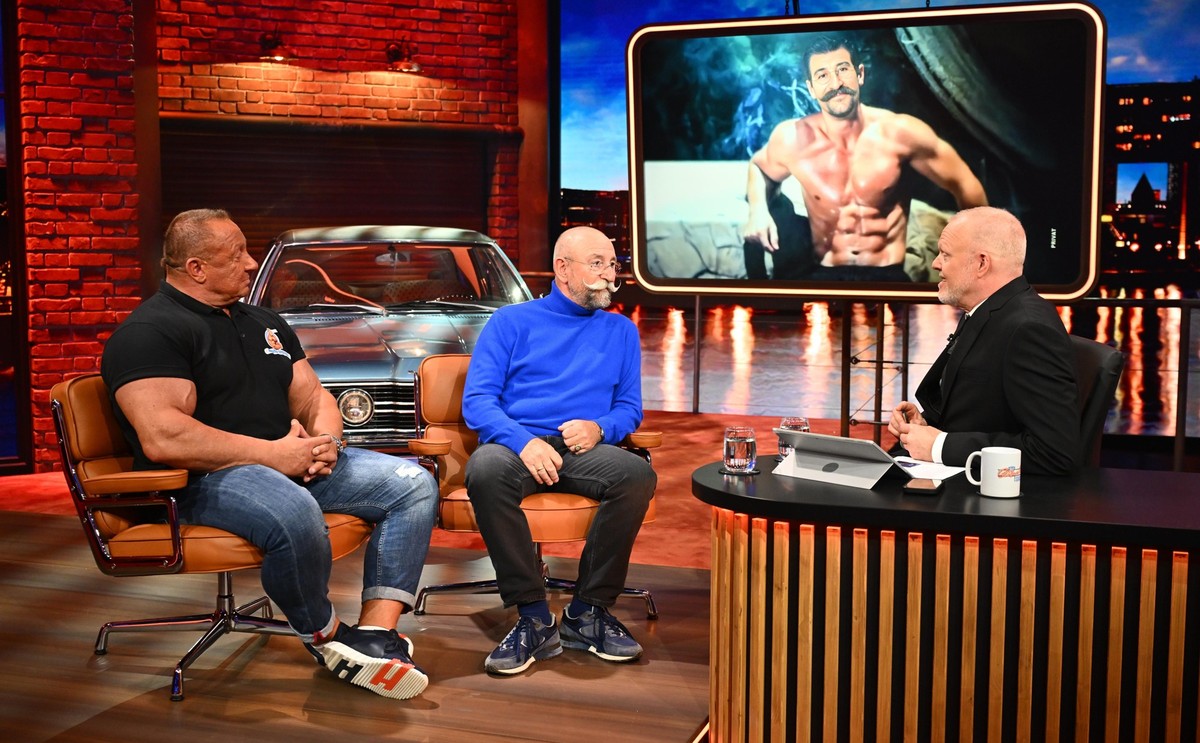 V.l.: Markus Rühl, Horst Lichter und Stefan Raab

+++ Die Verwendung des sendungsbezogenen Materials ist nur mit dem Hinweis und Verlinkung auf RTL+ gestattet. +++