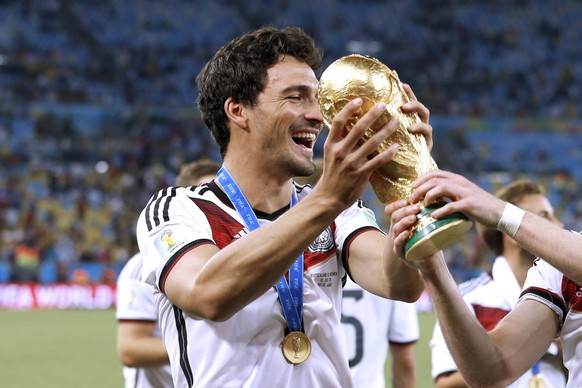 Mit der deutschen Nationalmannschaft wurde Hummels 2014 in Rio Weltmeister.