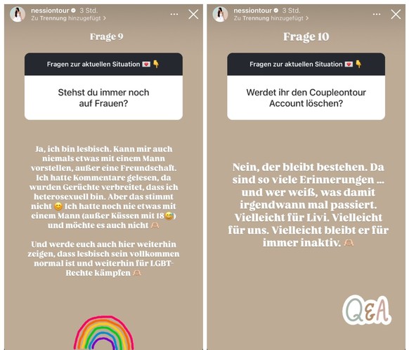 Vanessa räumt mit Gerüchten über sich auf.