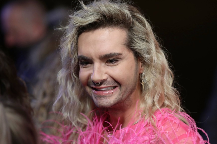 Bielefeld, NRW, Jerman, 30 November 2023: Upacara Penghargaan Einslive Krone di Gudang Lokomotif Bielefeld: Bill Kaulitz *** Bielefeld, NRW, Jerman, 11 30 Upacara Penghargaan Einslive Krone 2023 di…