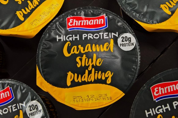 Ehrmann Molkerei, High Protein Pudding *** Ehrmann Dairy, High Protein Pudding