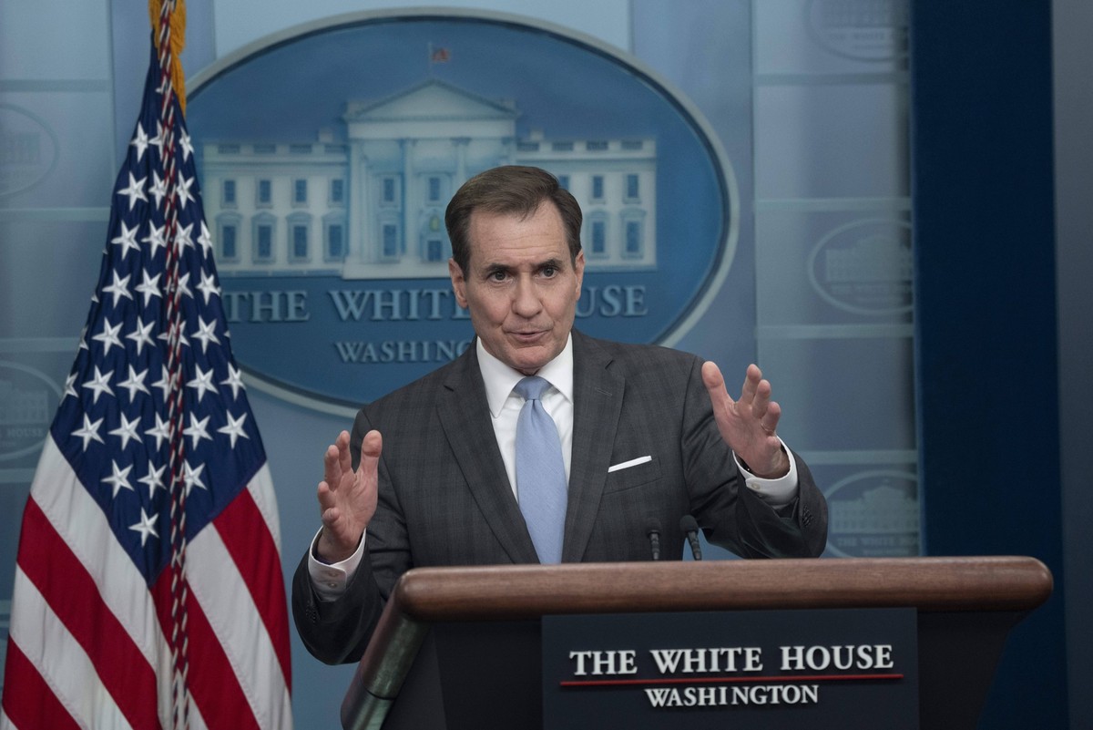 February 10, 2023, Washington, District of Columbia, USA: National Security Council Coordinator for Strategic Communications JOHN KIRBY said President Biden ordered the military to down what it descri ...