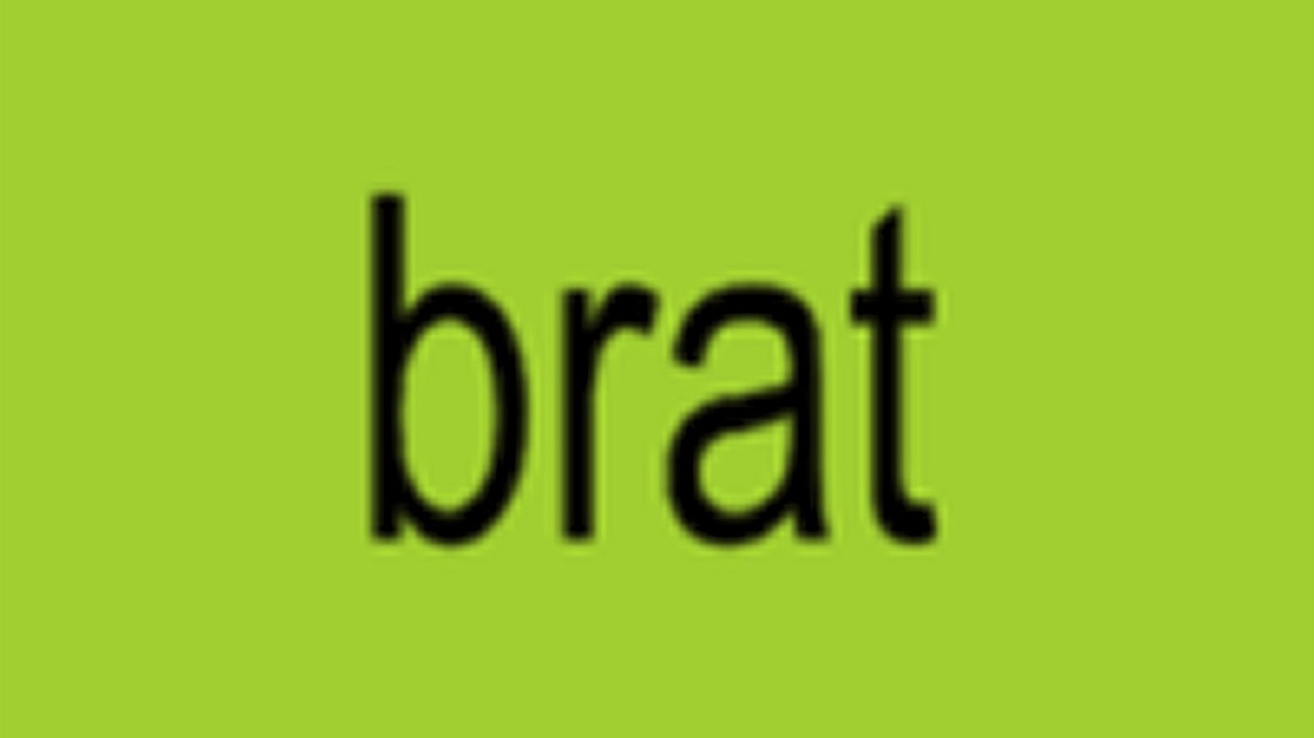 This cover image released by Atlantic Records shows &quot;brat&quot; by Charli XCX. (Atlantic Records via AP)