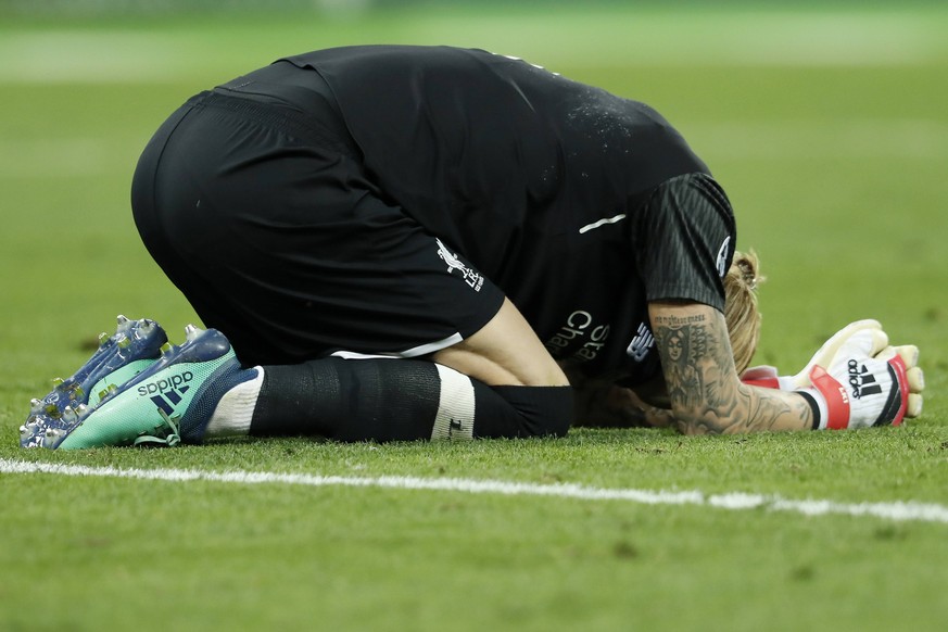 goalkeeper Loris Karius of Liverpool FC during the UEFA Champions League final between Real Madrid and Liverpool on May 26, 2018 at NSC Olimpiyskiy Stadium in Kyiv, Ukraine UEFA Champions League 2017/ ...