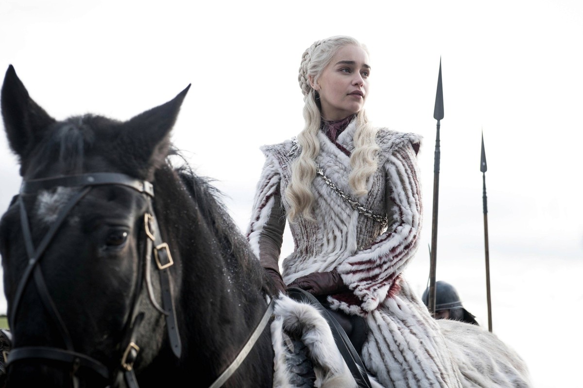 Emilia Clarke as Daenerys Targaryen, Game of Thrones Season 8 2019, Photo Credit: Helen Sloan-HBO / The Hollywood Archive Los Angeles CA PUBLICATIONxINxGERxSUIxAUTxONLY Copyright: xHelenxSloan/HBOx 33 ...
