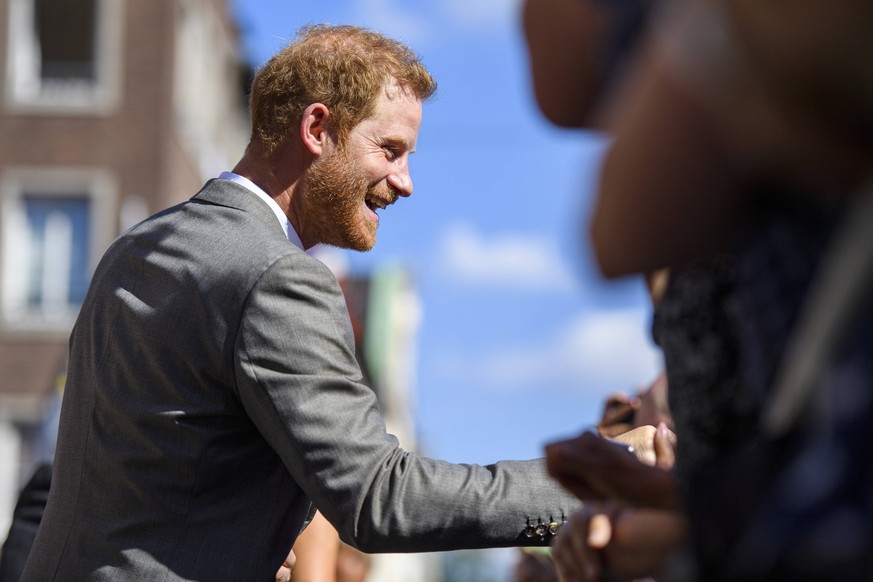 Prinz Harry und Meghan in Düsseldorf Prinz Harry und Meghan, der Herzog und die Herzogin von Sussex, kommen am 6. September 2022 in die Landeshauptstadt, ein Jahr vor den INVICTUS GAMES DÜSSELDORF 202 ...