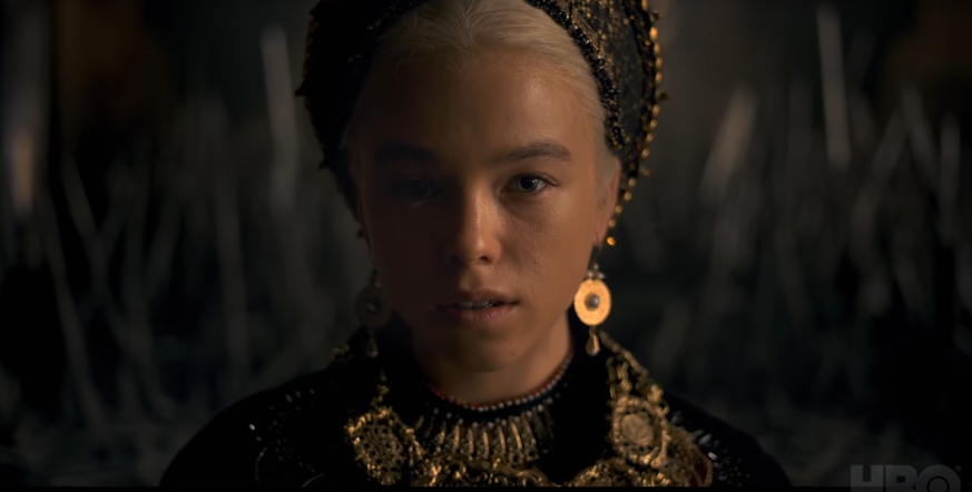 Milly Alcock spielt Prinzessin Rhaenyra Targaryen. 