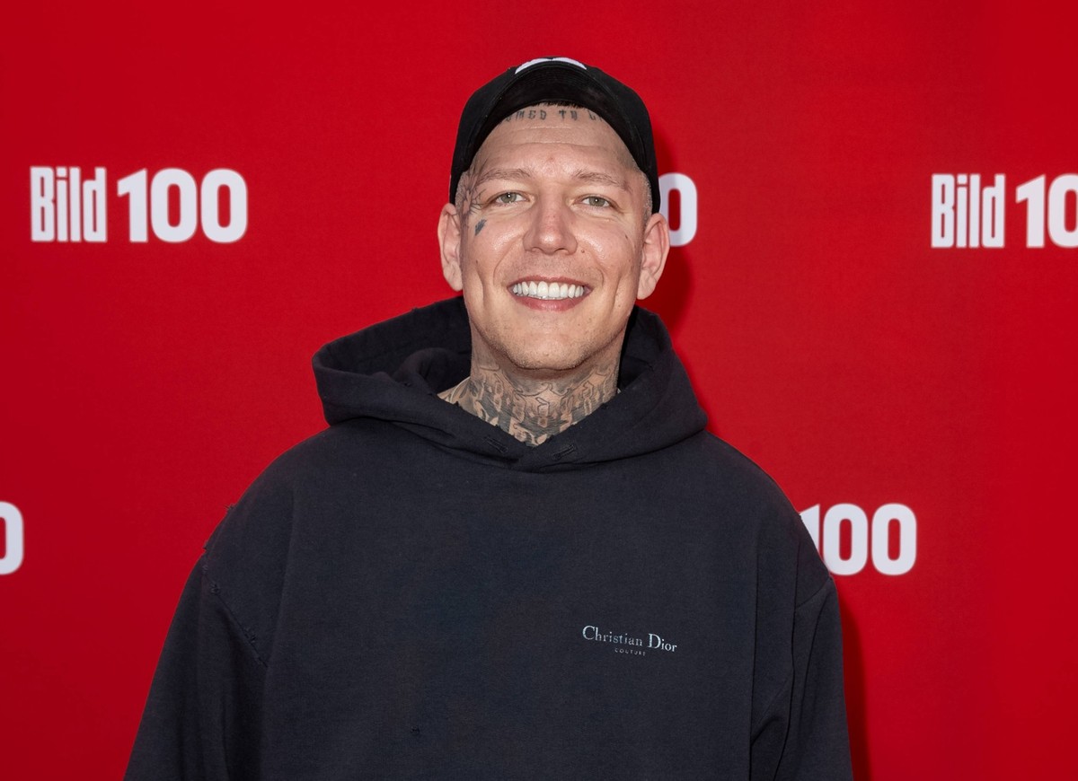 Event - Bild 100 MontanaBlack Marcel Thomas Andreas Eris beim Bild 100 Event im Axel Springer Neubau am 14.09.2023 in Berlin. *** Event picture 100 MontanaBlack Marcel Thomas Andreas Eris at the pictu ...
