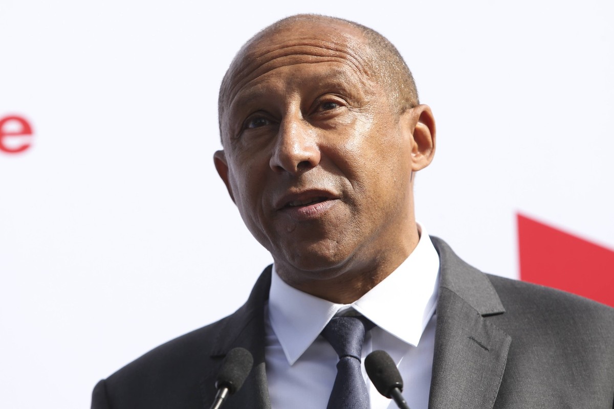 Philippe Diallo FOOTBALL : Inauguration de l�espace Michel Hidalgo au Centre National du Football de Clairefontaine - 05/09/2023 MichaelBaucher/Panoramic PUBLICATIONxNOTxINxFRAxBEL