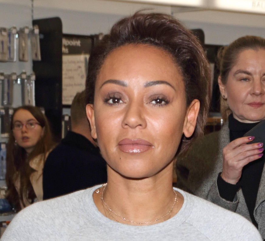 December 1, 2018 - Milton Keynes, United Kingdom - Melanie Brown, aka Mel B seen signing her biography Brutally Honest at WHSmith bookstore in Milton Keynes. Milton Keynes United Kingdom - ZUMAs197 20 ...