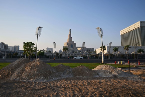 Katar putzt sich für die bald startende Weltmeisterschaft heraus.