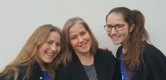 Zoë, Antje und Leonie Prillwitz (v.l.).