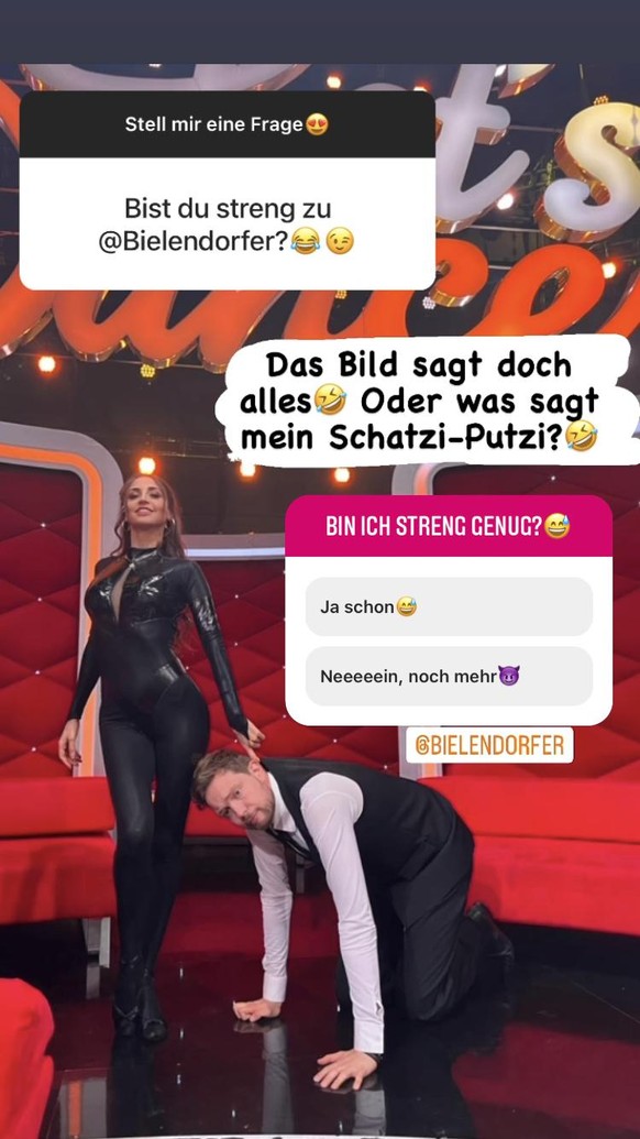 "Let's Dance"-Kandidat Bastian Bielendorfer geht bei Ekaterina durch eine harte Schule.