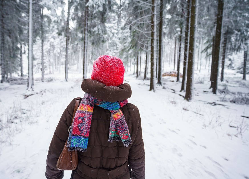 Auf dem Großen Feldberg in Hessen iegt bereits Schnee. Doch wie hoch ist die Wahrscheinlichkeit für weiße Weihnachten in ganz Deutschland?