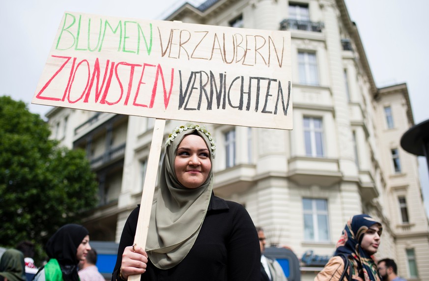 "Israel ausrotten" – das steckt hinter der Al-Quds-Demonstration in Berlin