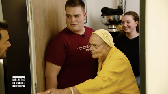 Oma Ingrid war begeistert von dem Essen.