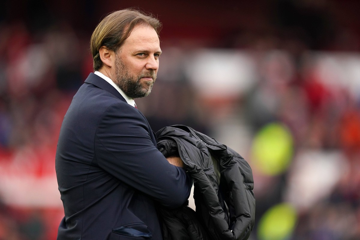 Nottingham Forest v West Ham United - Premier League - City Ground West Ham United technical director Tim Steidten during the Premier League match at the City Ground, Nottingham. Picture date: Saturda ...