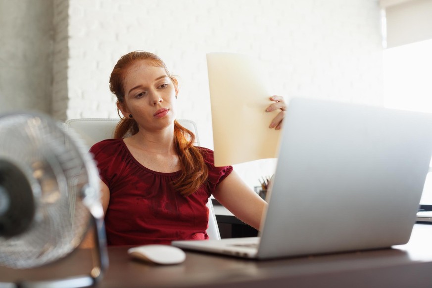 Zu heiß zum Arbeiten Bei wie viel Grad du im Job