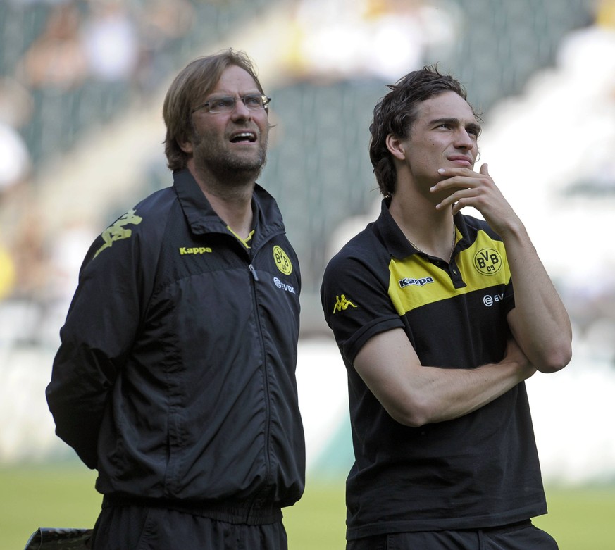 Dichter und Denker: Klopp und Hummels.