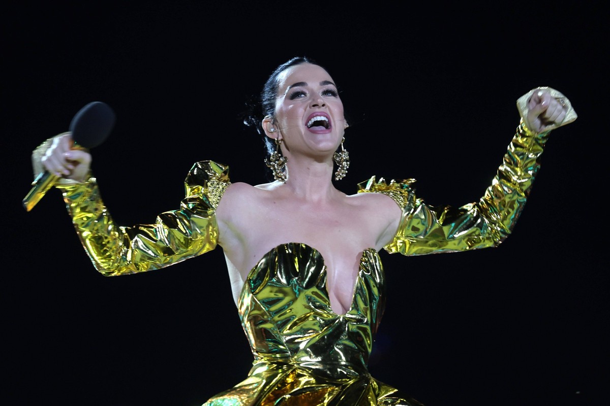 . 07/05/2023. Windsor, United Kingdom. Katy Perry performing at the Coronation Concert held in the grounds of Windsor Castle, United Kingdom. PUBLICATIONxINxGERxSUIxAUTxHUNxONLY xPoolx/xi-Imagesx IIM- ...
