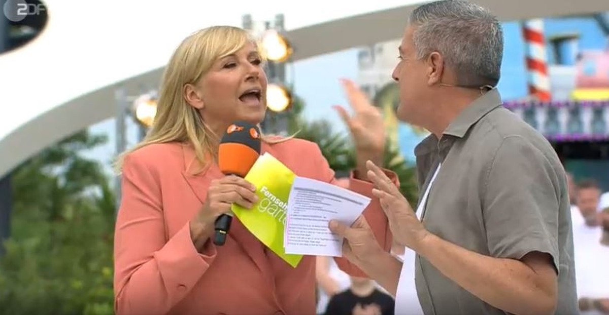 Andrea Kiewel und Joachim Llambi führen gemeinsam durch die Show.
