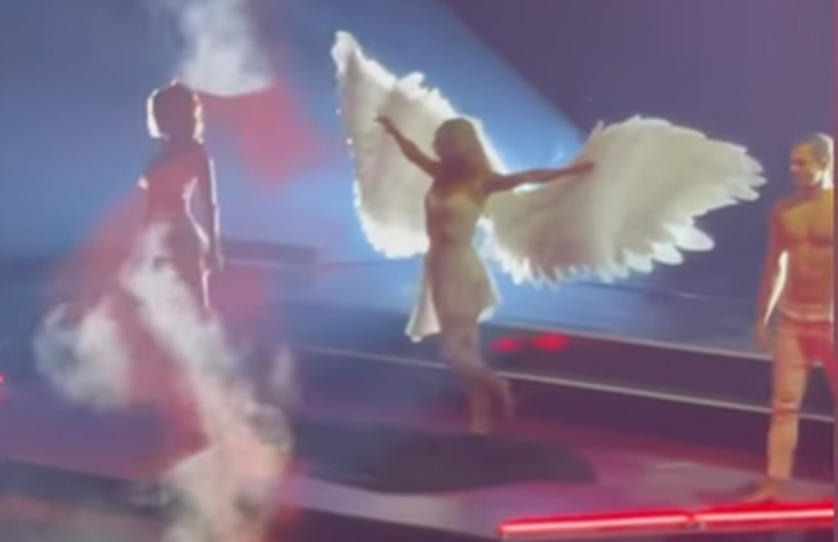 Nach der unangenehmen Überraschung lief bei der Show in Nürnberg für Kathrin Menzinger wieder alles wie geplant.
