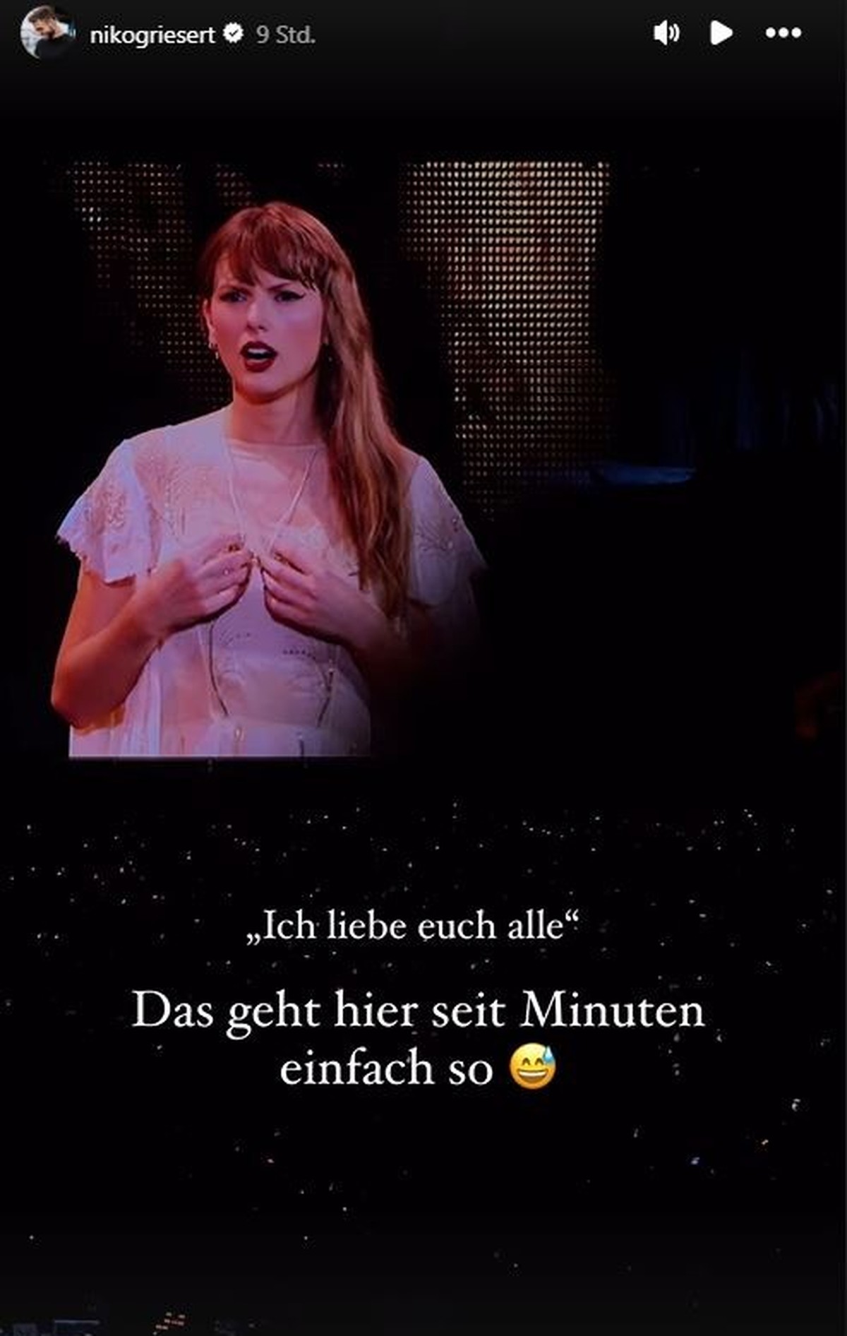 Der Megastar rührt mit Liebeserklärung für ihre Fans.