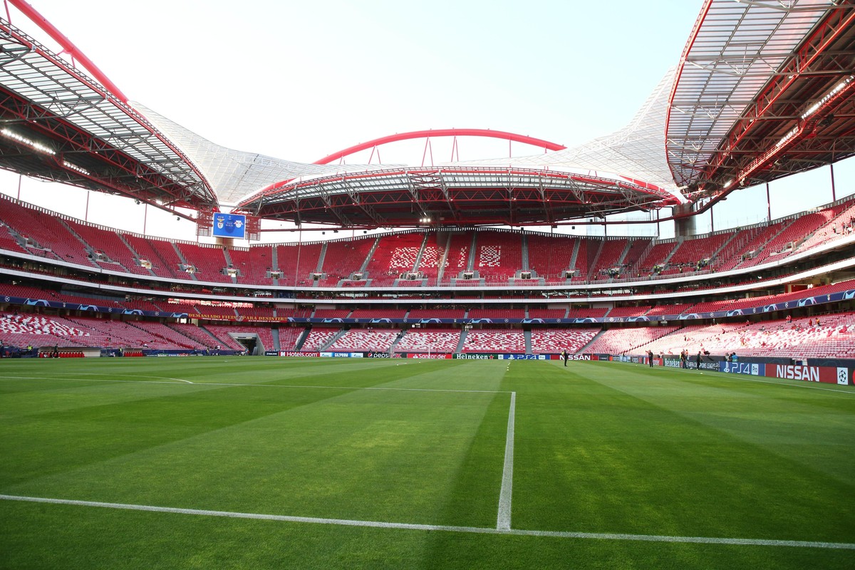 Lissabon - RB Leipzig / Fussball Champions League Lissabon, 17.09.2019, Est�dio da Luz, Fussball, UEFA Champions League, Gruppe G, 1.Spieltag , Benfica Lissabon vs. RB Leipzig , Im Bild; Stadionansich ...