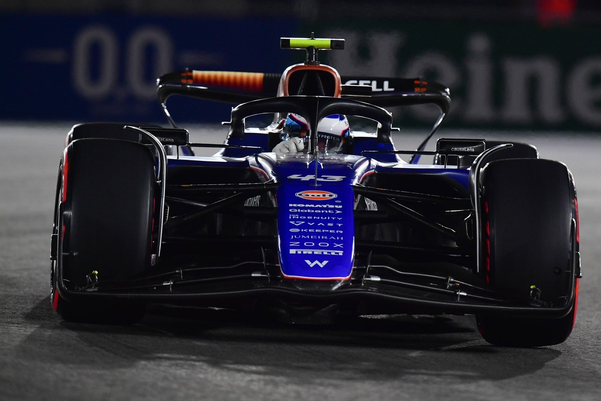 Formula One: Formula 1 Heineken Silver Las Vegas Grand Prix 2024-Practice and Qualifying Nov 22, 2024 Las Vegas, Nevada, USA Williams Racing driver Franco Colapinto 43 during qualifying at Las Vegas C ...