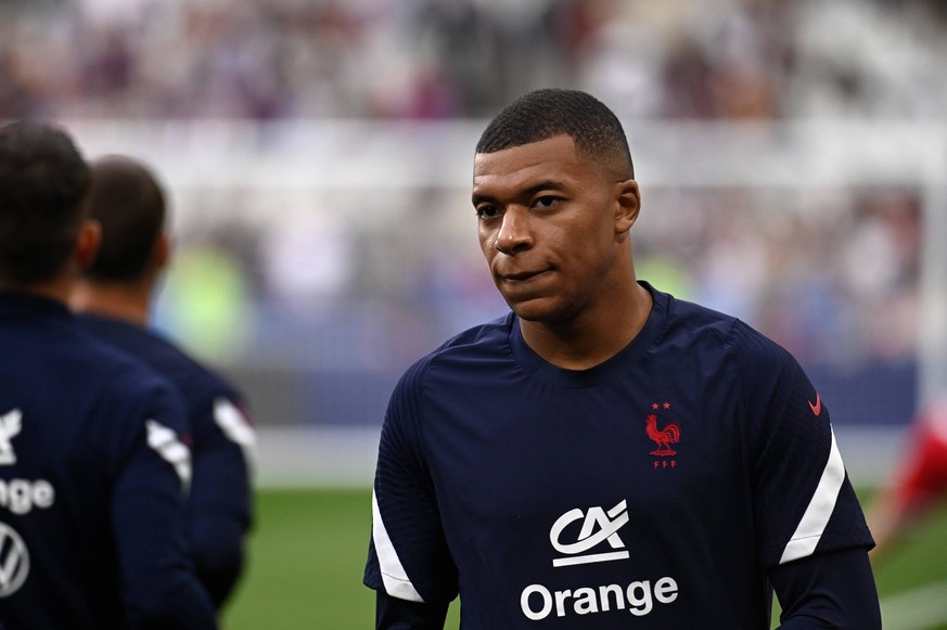 Kylian MBappe during the Nations League match France - Denmark at the Stade de France. PUBLICATIONxINxGERxSUIxAUTxONLY JulienxMattiax/xLexPictorium LePictorium_0264044