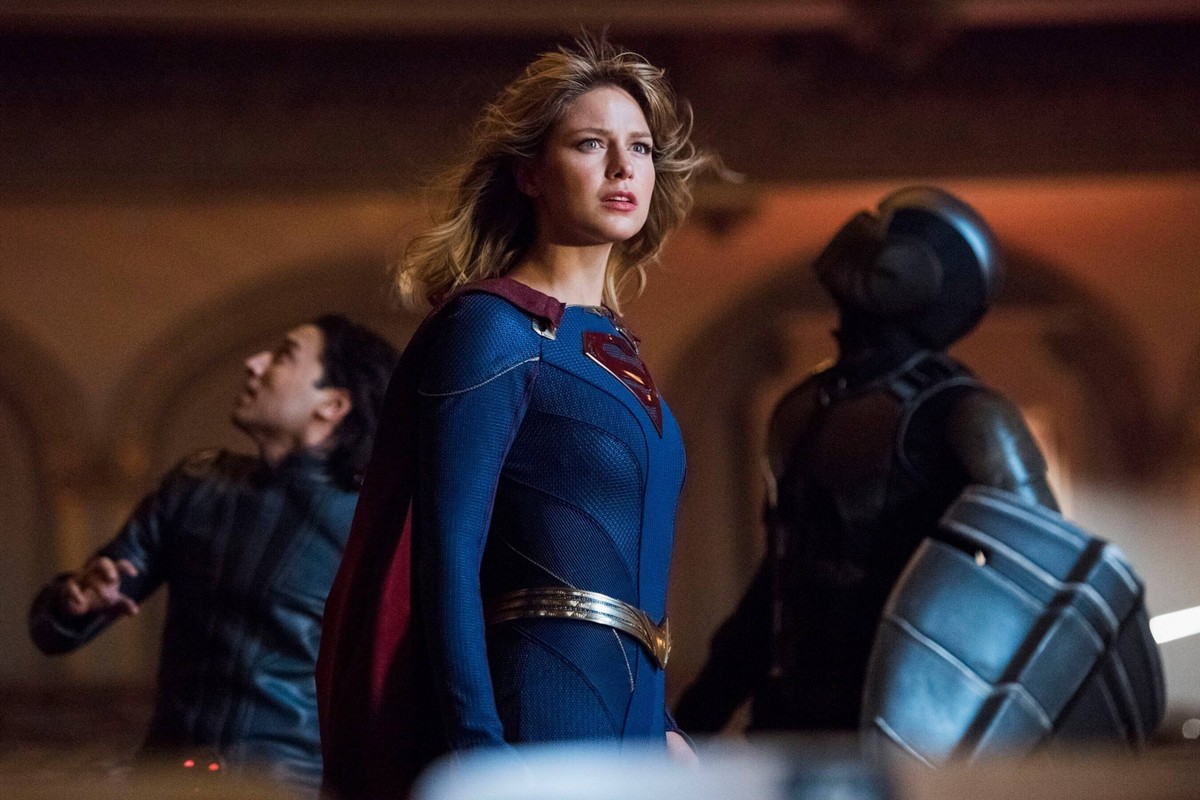 SUPERGIRL, Melissa Benoist, Event Horizon , Season 5, ep. 501, aired Oct. 6, 2019. photo: Dean Buscher / The CW / Courtesy Everett Collection For usage credit please use ACHTUNG AUFNAHMEDATUM GESCH�TZ ...