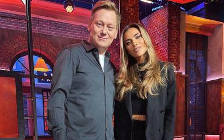 Jens Knossalla und Sophia Thomalla bei &quot;Täglich frisch geröstet&quot;