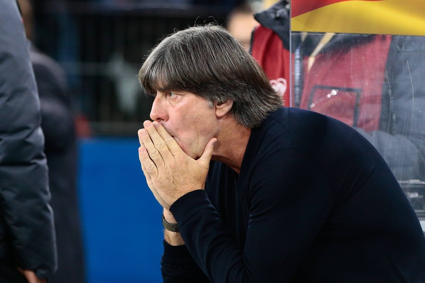 06.09.2019, xtgx, Fussball EM Qualifikation 2020, Deutschland - Niederlande emspor, v.l. Joachim Jogi Loew (Deutschland, Trainer) nachdenklich (DFL/DFB REGULATIONS PROHIBIT ANY USE OF PHOTOGRAPHS as I ...