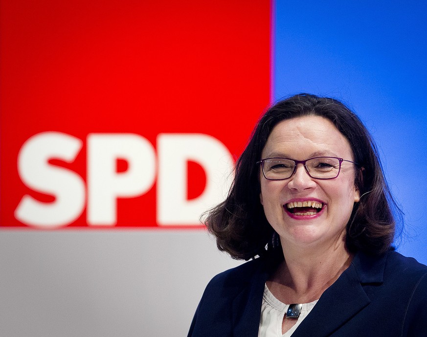 Die Krönung hat geklappt – Andrea Nahles ist die neue SPD-Vorsitzende