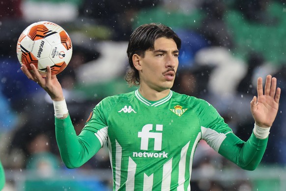 Real Betis v Ferencvarosi TC: Group G - UEFA Europa League Hector Bellerin of Real Betis during the UEFA Europa League Group G stage match between Real Betis and Ferencvrosi TC at Benito Villamarin St ...