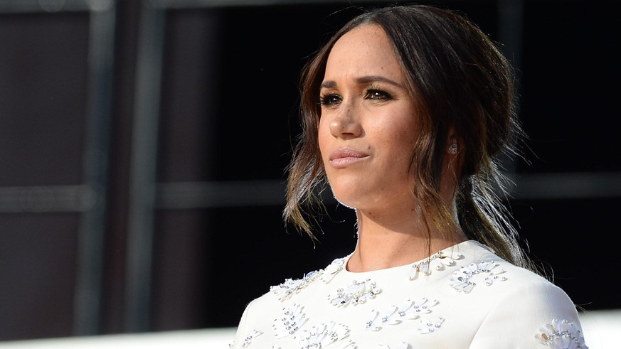 Meghan Markle on stage for Global Citizen Concert 2021 NYC - Part 2, The Great Lawn in Central Park, New York, NY September 25, 2021. Photo By: Kristin Callahan/Everett Collection