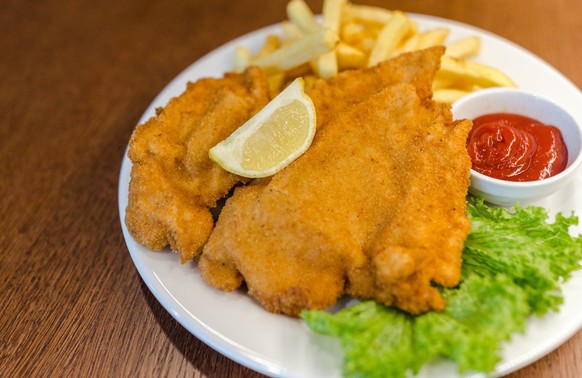 Schnitzel sind in Deutschland sehr beliebt.