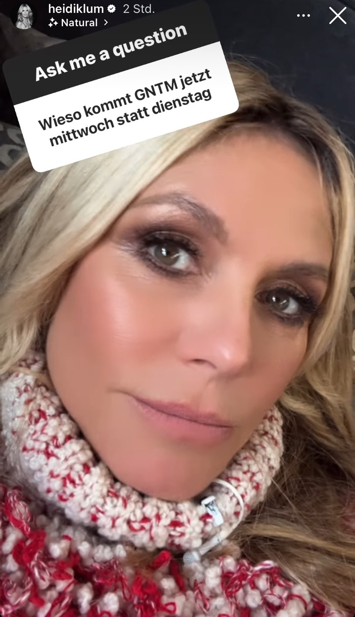 Heidi Klum bezieht Stellung zum Sendeplatzwechsel von "GNTM".