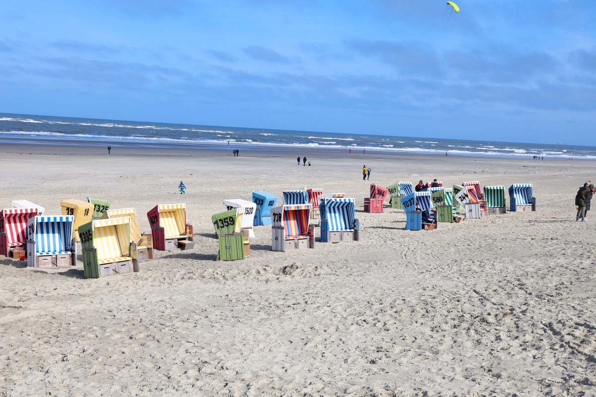 Niedersachsen, Langeoog, Urlaub an der Nordsee,, Meer, Strand, Wasser, Ostfriesland, Osterurlaub, Wetter, die ersten Strandk