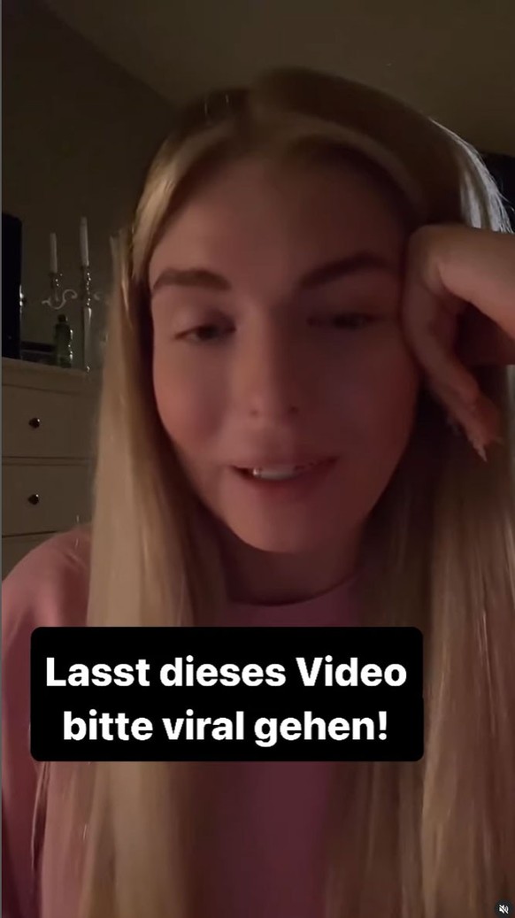 Antonia Hemmer versucht verzweifelt, verlorene Instagram-Fans wieder einzufangen.