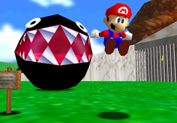 Mario hatte 1997 viele Ecken und Kanten. Trotzdem war "Super Mario 64" irgendwie schön. Hach, romantisierte Erinnerungen.