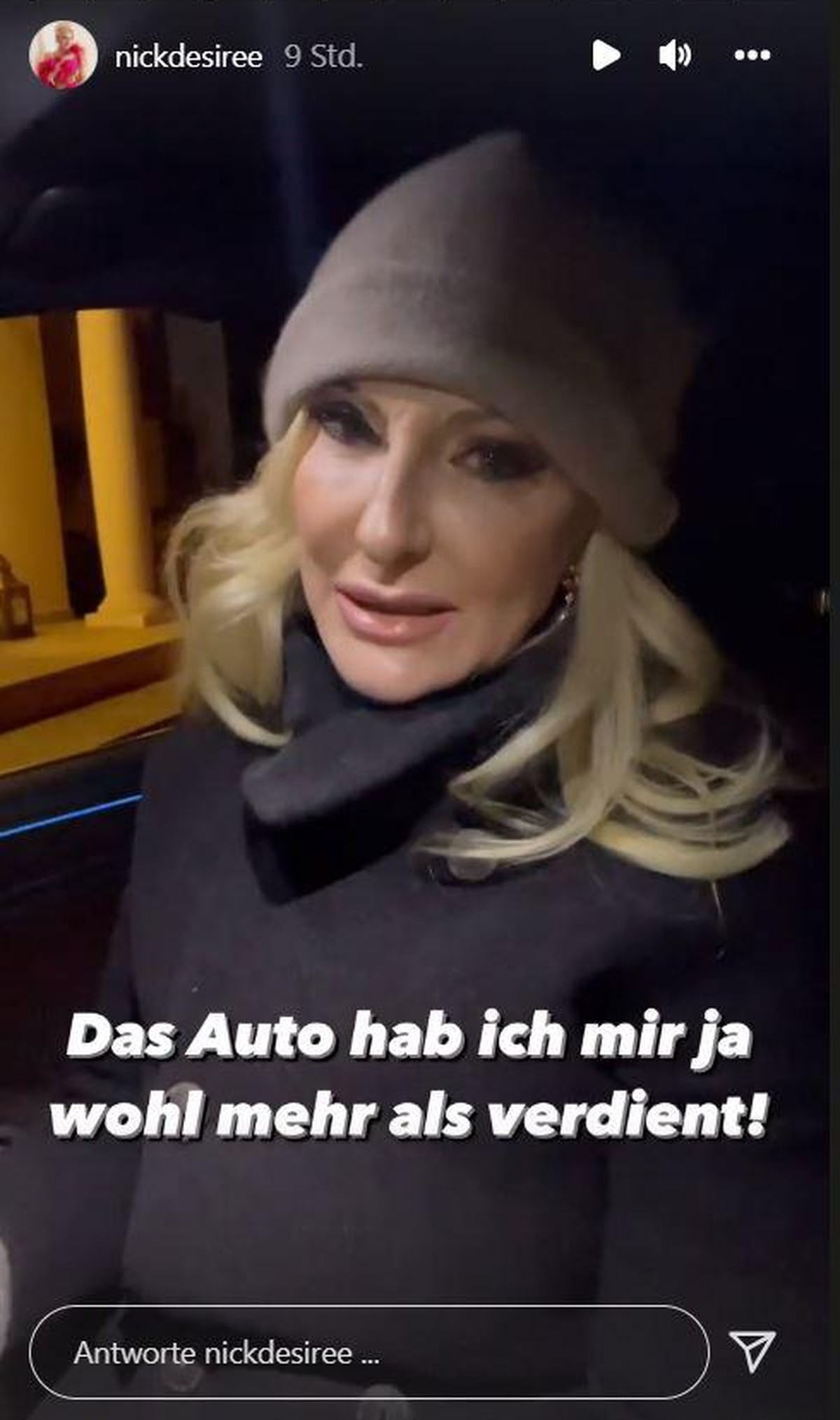 Désirée Nick spricht über das Dschungelcamp.