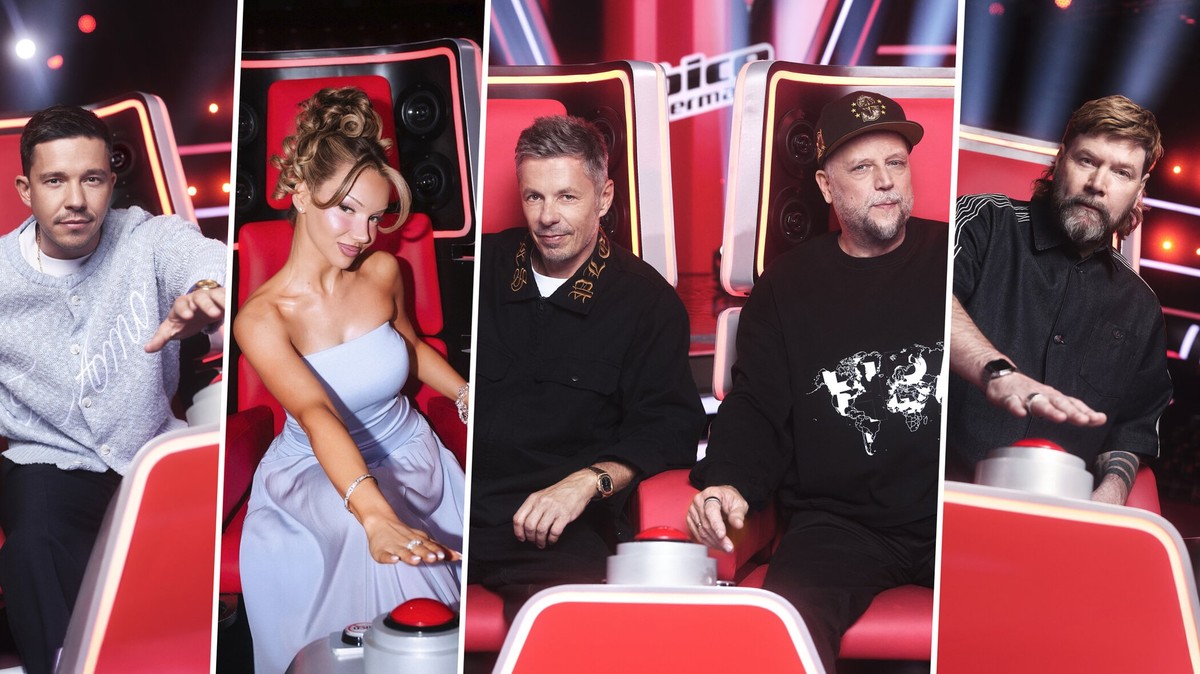 Titel: The Voice of Germany;
Staffel: 15;
Person: Nico Santos; Shirin David; Michi Beck; Smudo; Rea Garvey;
Copyright: Joyn/ Christoph Köstlin/ Dung Dguyen;
Fotograf: Joyn;
Bildredakteur: Nadine Vader ...