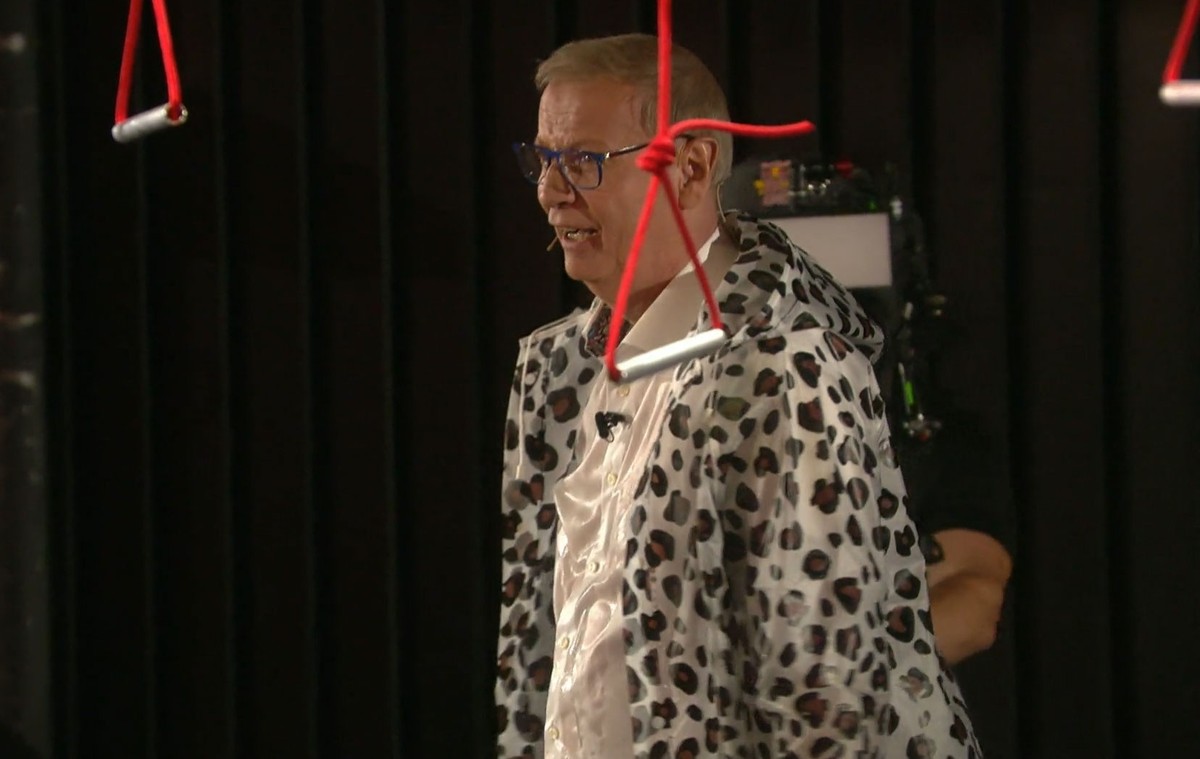 Günther Jauch legt sich für die RTL-Show voll ins Zeug.
