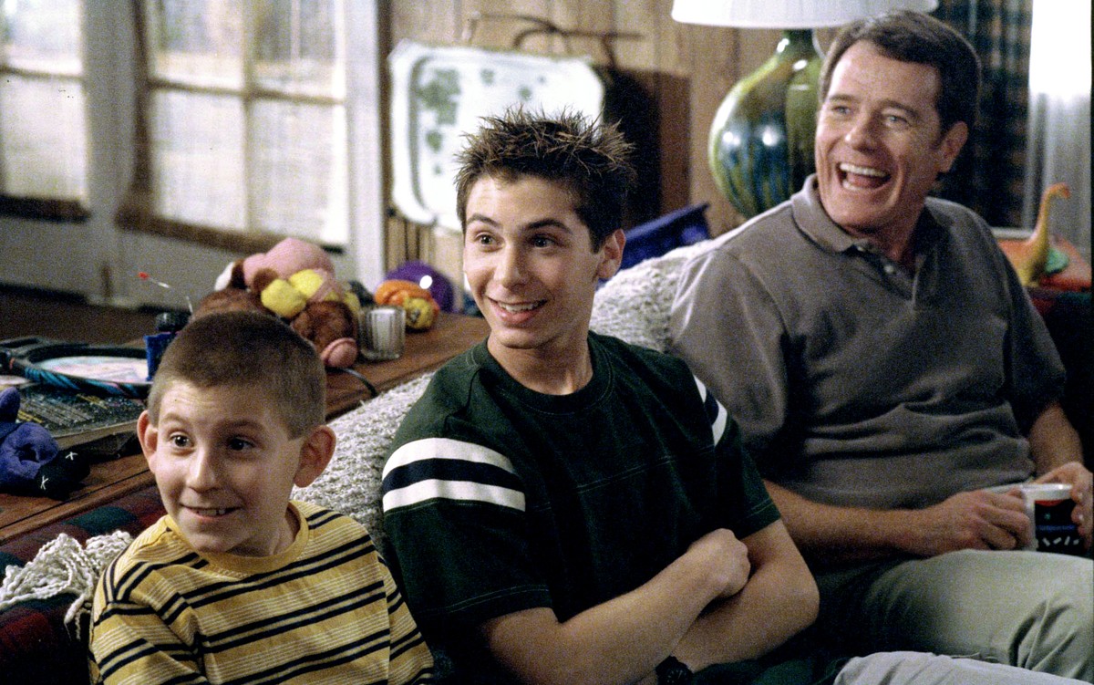 Erik Per Sullivan, Justin Berfield &amp; Bryan Cranston Characters: Dewey,Reese &amp; Hal Television: Malcolm In The Middle : Season 4 2002 03 November 2002 PUBLICATIONxINxGERxSUIxAUTxONLY Copyright:  ...