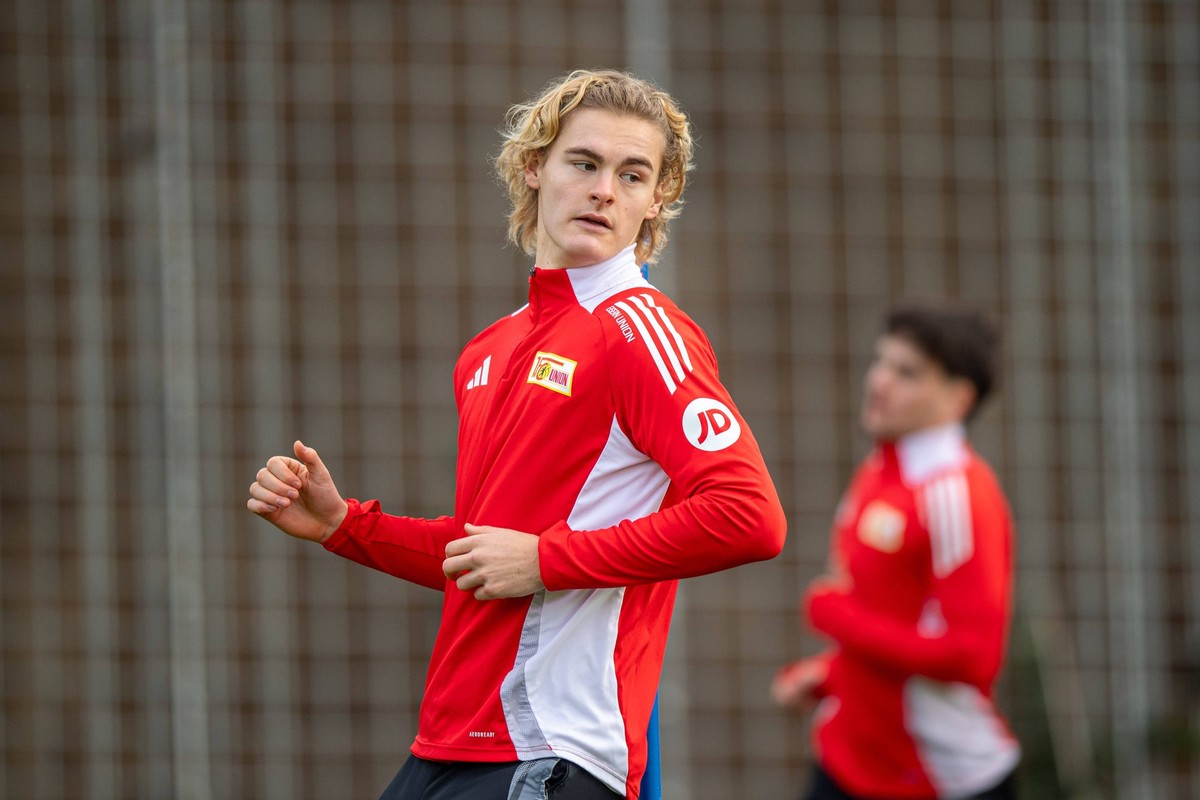 Fussball, Herren, Saison 2024/25, 1. Bundesliga, 1. FC Union Berlin, Training, Tom Rothe 1. FC Union Berlin, 26.11. 2024, *** Football, Men, Season 2024 25, 1 Bundesliga, 1 FC Union Berlin, Training,  ...